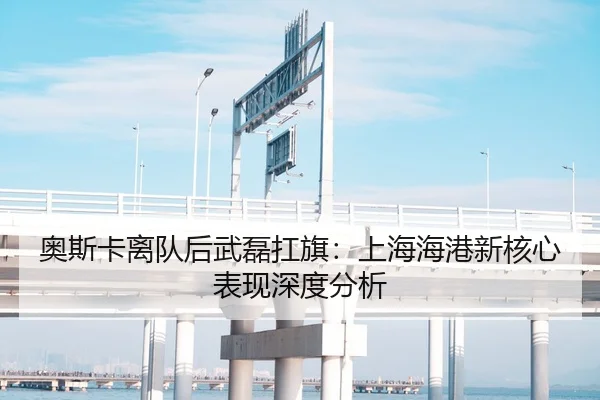 奥斯卡离队后武磊扛旗：上海海港新核心表现深度分析